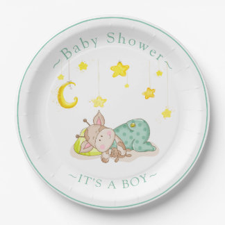 Oerwoud Safari Wild Baby shower Papieren Bordje