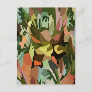 Oerwoud Scrabble Briefkaart