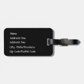 Oerwoud Skulls Bagagelabel (Achterkant horizontaal)