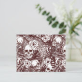 Oerwoud Skulls Briefkaart (Staand voorkant)