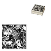Oerwoud Skulls Stamp Rubberstempel (Gestempeld)