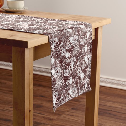 Oerwoud Skulls Table Runner Lange Tafelloper (Voorbeeld)