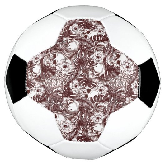 Oerwoud Skulls Voetbal (Gedraaid)