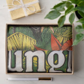 Oerwoud Tarzan & Black  Comics ontkoppelen Tissuepapier (Geschenk)