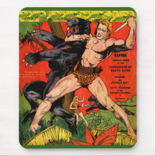 Oerwoud Tarzan & Black Panther  Comics Muismat