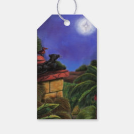 oerwoud tempel kerst  cadeaulabel