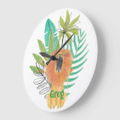 Oerwoud Theme Nursery Decor Grote Klok (Hoek)