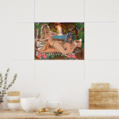 OERWOUD TICKLE WRESTLING 2 POSTER (Keuken)