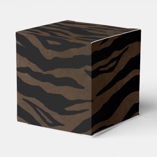 Oerwoud Tiger Bedankdoosjes (Achterkant)