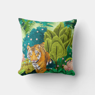 Oerwoud Tiger Kussen