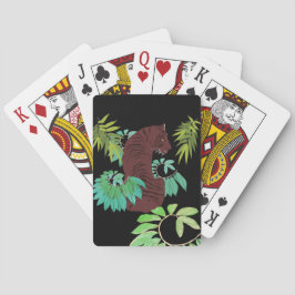Oerwoud Tiger Pokerkaarten