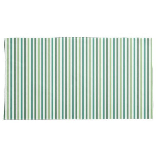 Oerwoud Tropische palmplanken en strips Kussensloop (Voorkant-Rechts)