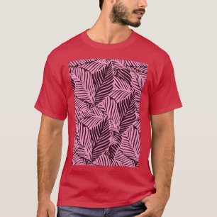 Oerwoud van de natuur van de zomer met exotische p t-shirt