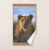Oerwoud van Lioness Lovers Bad Handdoek (Handdoek)