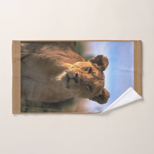 Oerwoud van Lioness Lovers Bad Handdoek (Handdoek)