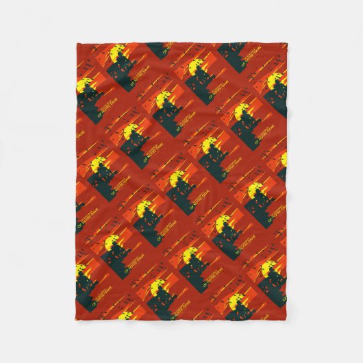 oerwoud van notre dame fleece deken (Voorkant)