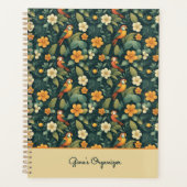 Oerwoud van papegaai planner (Voorkant)