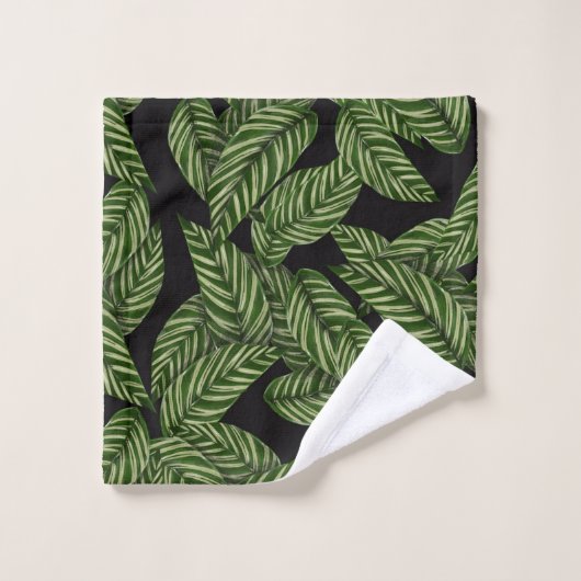 oerwoud verlaat badhanddoekset bad handdoek (Wasdoekje)