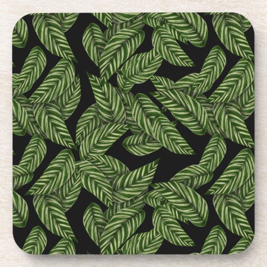 oerwoud verlaat onderzetter (Voorkant)