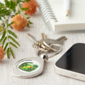 Oerwoud Vibes Sleutelhanger (Zijkant)