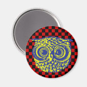 oerwoud . vogel magneet (Voorkant / Achterkant)