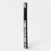 Oerwoud Zebra Wilde Patroon & Aangepaste Naam Case-Mate iPhone Case (Achterkant/links)