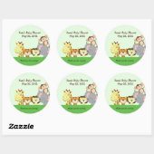 OERWOUD ZOO PARTY Favor Sticker (Vel)