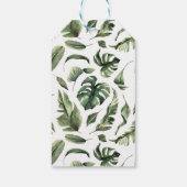 Oerwouden | Baby shower Hartelijk dank Cadeaulabel (Achterkant)