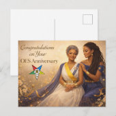 OES Anniversary Postcards Briefkaart (Voorkant / Achterkant)