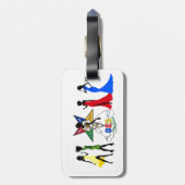 OES BAGAGELABEL (Achterkant verticaal)