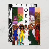 OES Blank Wenskaart Briefkaart (Voorkant / Achterkant)