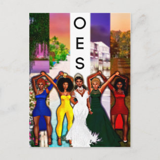 OES Blank Wenskaart Briefkaart