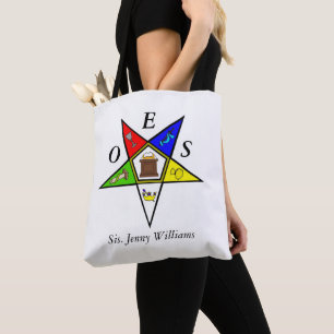 OES Eastern Star Sister Masonry Order Draagtas