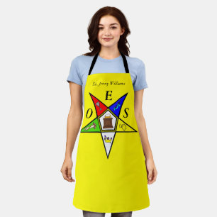 OES Eastern Star Sister Masonry Order Schort