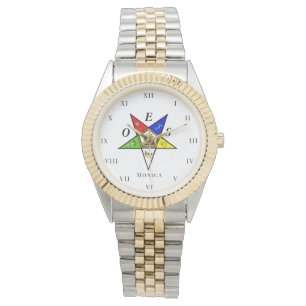OES Eastern Star Sister Vrijmetselaar Charity vrij Horloge