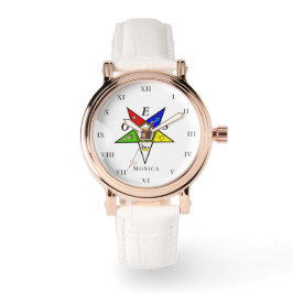 OES Eastern Star Sister Vrijmetselaar Charity vrij Horloge