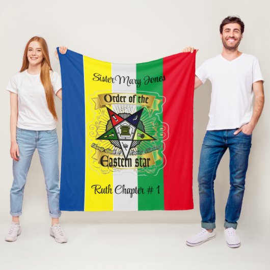 OES FLEECE BLANKET DEKEN (In situ)