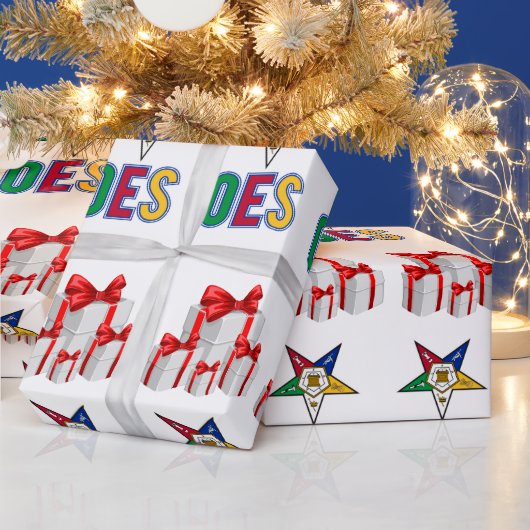 OES Kerstmis Cadeaupapier (Feestdagen)
