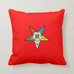 OES Orde van de Easter Star Kussen