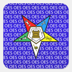 OES Orde van de Oostelijke Ster Sticker