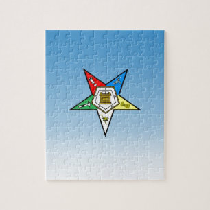 OES Orde van de Oosterse Star Blue Legpuzzel