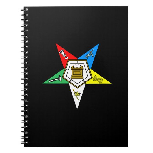 OES Orde van het oostelijke Star-Notitieboek Notitieboek (Voorkant)