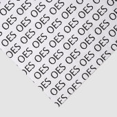 OES Orde van het Oosterse Startpapier Tissuepapier (Detail)