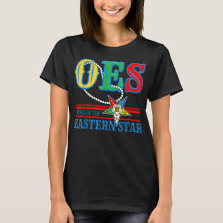 OES Star Ketting Order of the Eastern Star Mother T-shirt