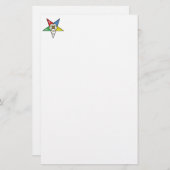 OES Star Stationery Briefpapier (Voorkant / Achterkant)