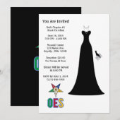 OES-uitnodigingen Kaart (Voorkant / Achterkant)