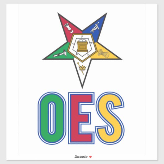 OES vinylstickers, op maat gesneden Sticker (Vel)