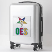 OES vinylstickers, op maat gesneden Sticker (Koffer)