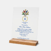 OES Years Services Award (Angle)