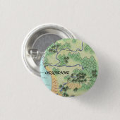 Oescienne Map Ronde Button 3,2 Cm (Voorkant /achterkant)